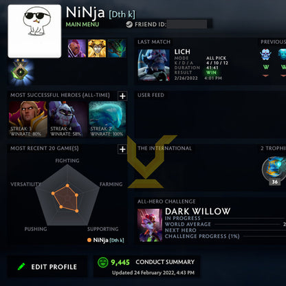 Héraut I | MMR : 60 - Comportement : 9445