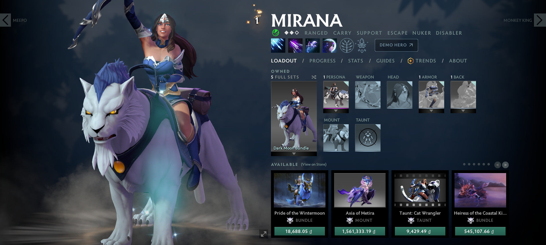 Legend I | MMR: 3040 - Behavior: 9830