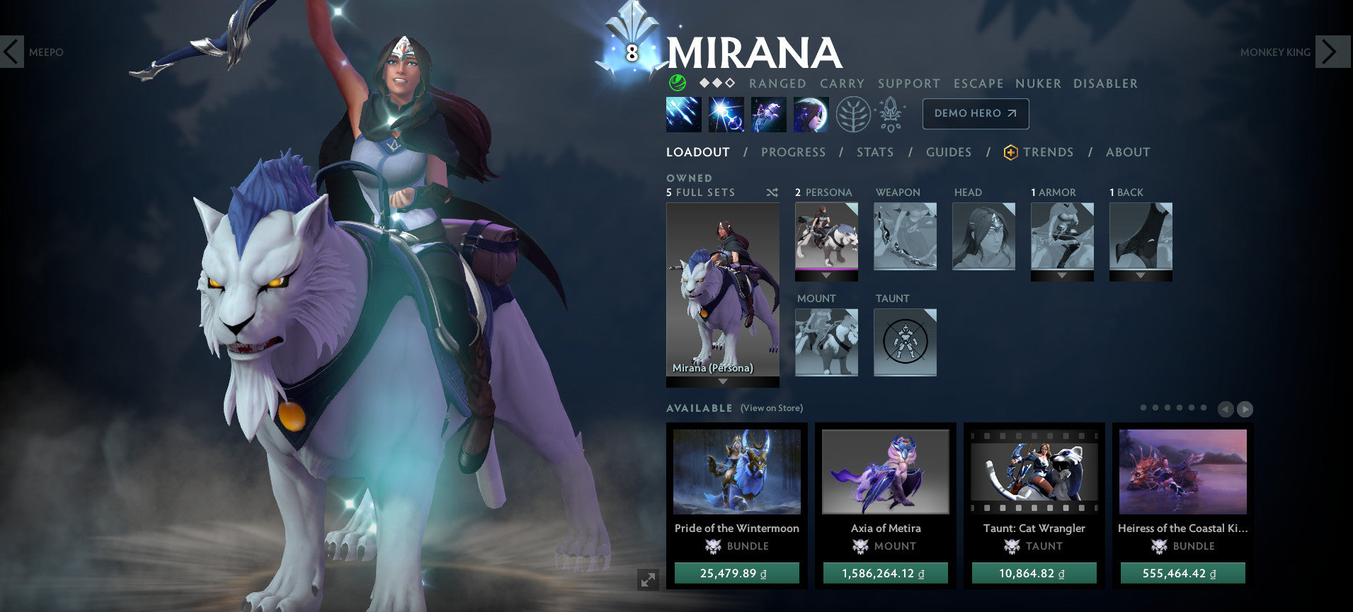 Immortal [421] | MMR: 7590 - Behavior: 10000