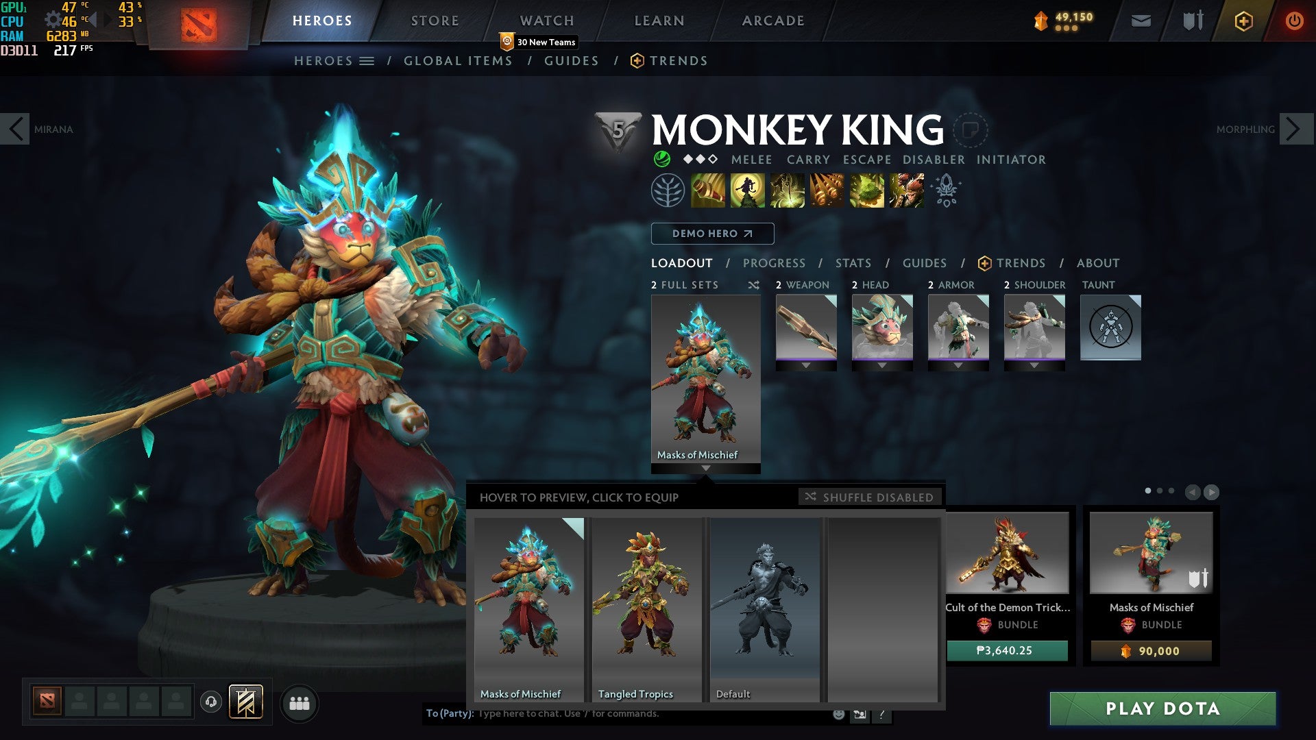 Archon V | MMR: 2840 - Behavior: 8545