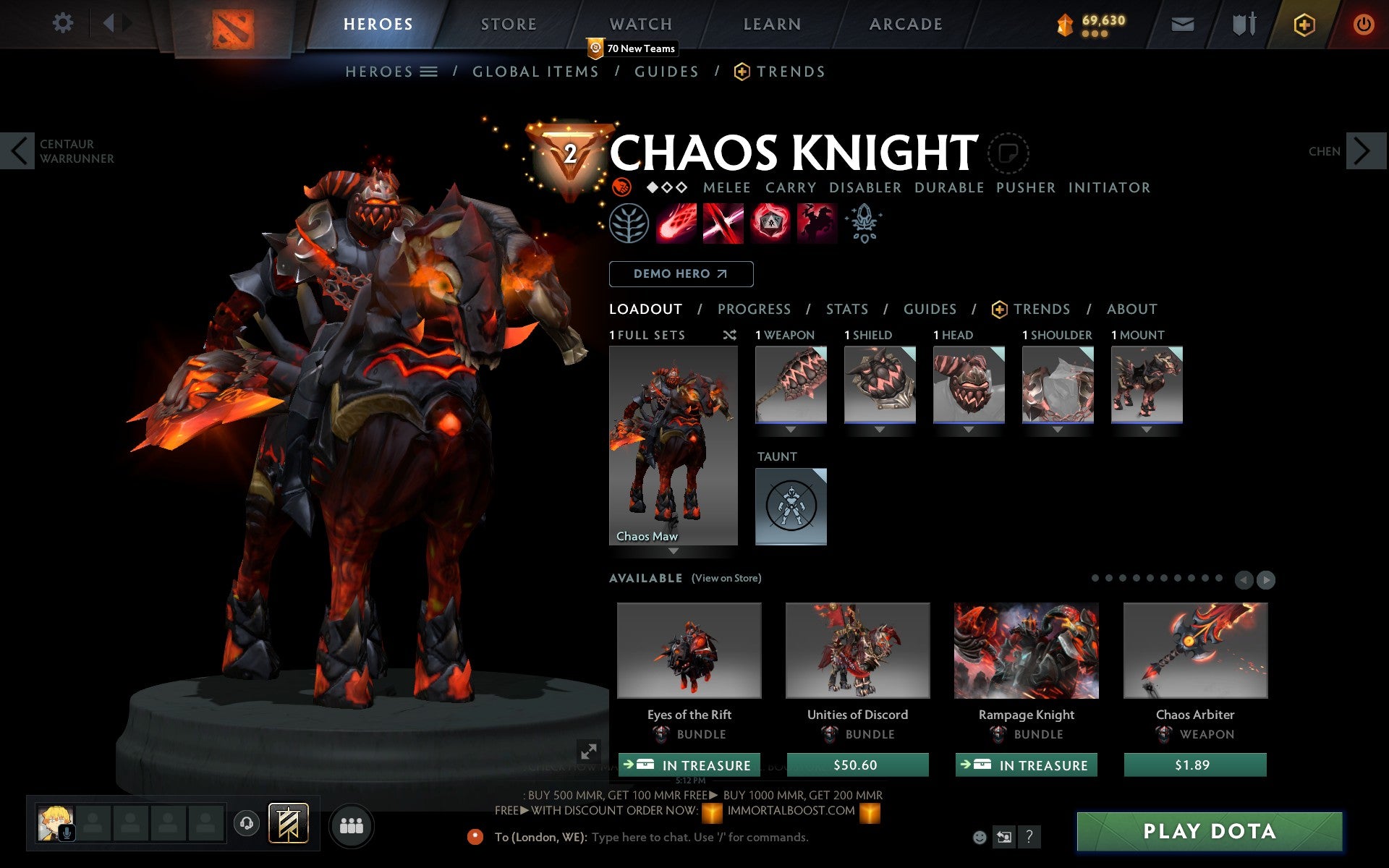 Divine II | MMR: 4798 - Behavior: 9450